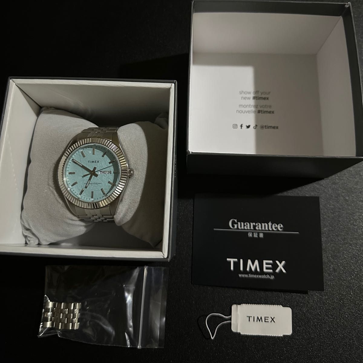 TIMEX ウォーターベリー レガシー スカイブルー TW2V 極美品