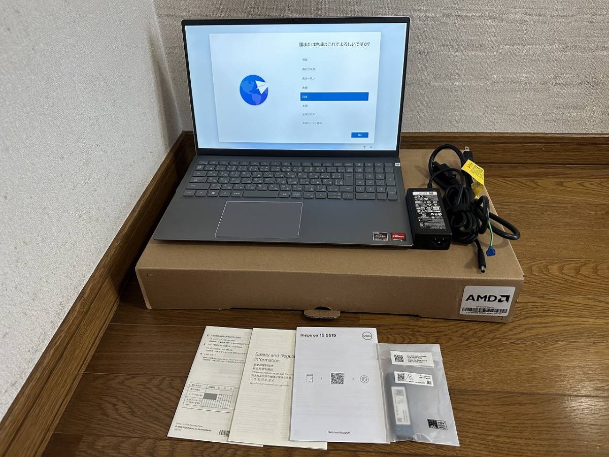 無料長期保証 inch Inspiron 7 15 5515 512GB メモリ16GB 15.6