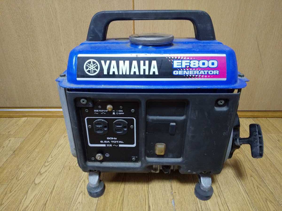 Yahoo!オークション - YAMAHA ヤマハ 発電機 EF800B GENERAT...