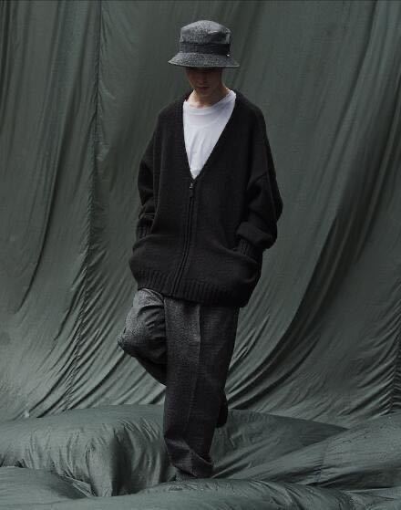WTAPS TUCK TROUSERS WOOL TWEED TEXTILE 黒 - greatriverarts.com
