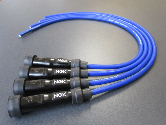  free shipping SD05F&KJ-58 NGK plug cap + cable 4 set Suzuki GSX400S Katana GSX400F/FW/R plug plug cord 