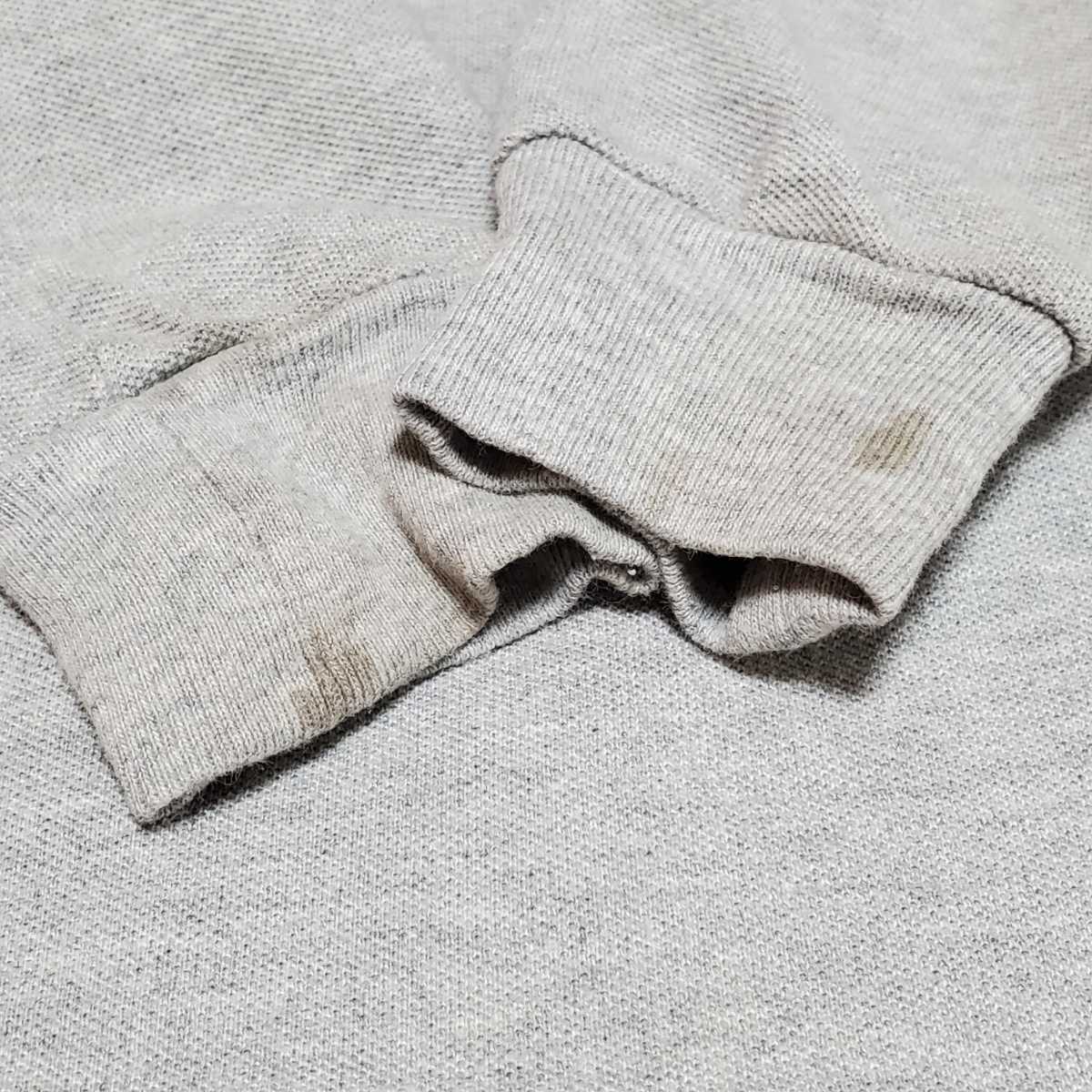 POLO RALPH LAUREN ラルフローレン グレー長袖ポロシャツ サイズ6(約120サイズ相当)
