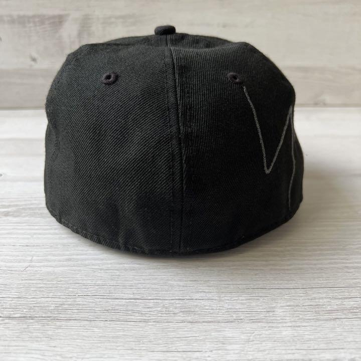 ヨウジヤマモト × NEW ERA 6パネルキャップ ロゴ 刺繍 7 1/4 ヨウジヤマモト × NEW ERA 6パネルキャップ ロゴ 刺繍 7 1/4