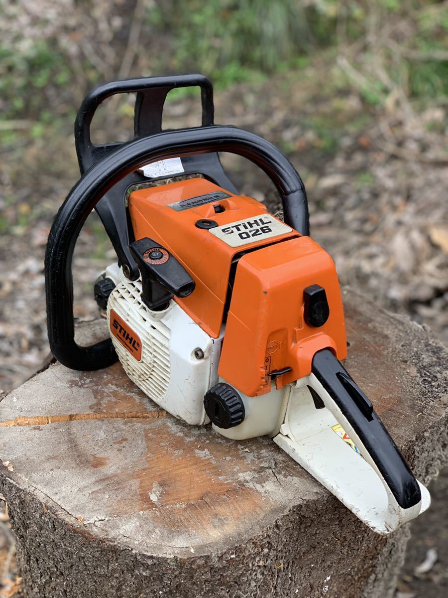 Yahoo!オークション - STIHL スチール チェーンソー 026実動機 Yahoo!オークション - STIHL スチール チェーンソー 026実動機