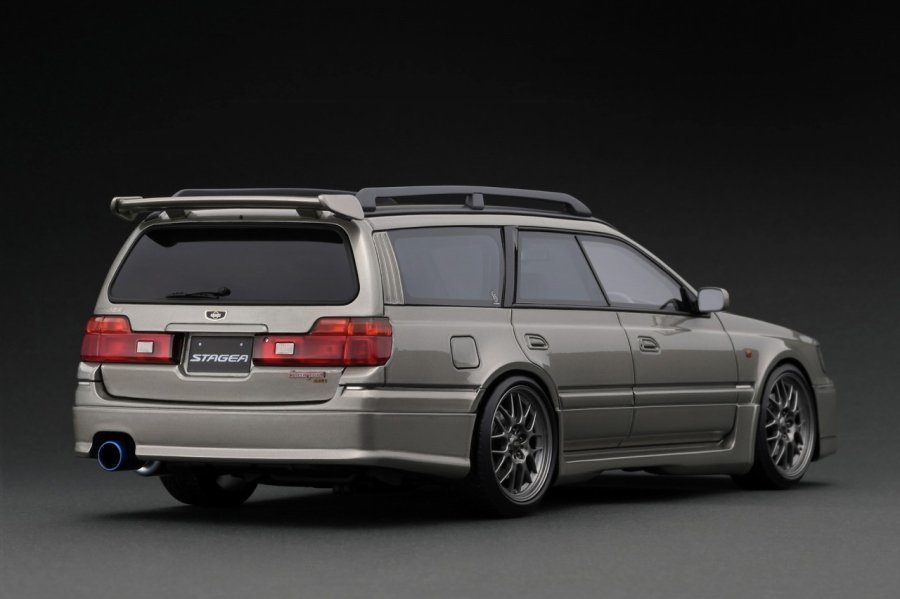 IG2888 1 18 Nissan STAGEA レア Silver model 260RS (WGNC34