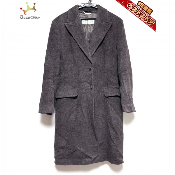 マックスマーラ Max Mara サイズ42 M - ダークブラウン レディース 長袖/冬 コート_画像1