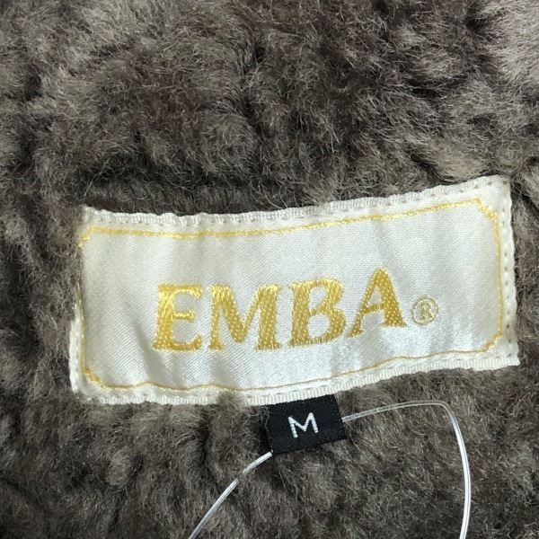 エンバ EMBA サイズM - ブラウン レディース 長袖/ムートン/冬 コート_画像3