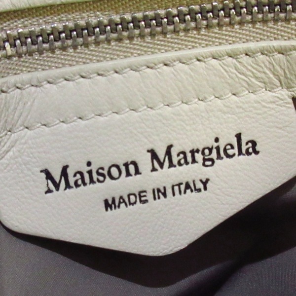 メゾンマルジェラ Maison Margiela ハンドバッグ S56WD0133 グラムスラム ナイロン 白 レディース 美品 バッグ_画像7