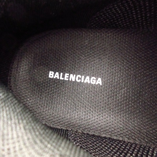 バレンシアガ BALENCIAGA スニーカー 27 536737 トリプルS 化学繊維 白×シルバー×黒 メンズ 美品 靴_画像5