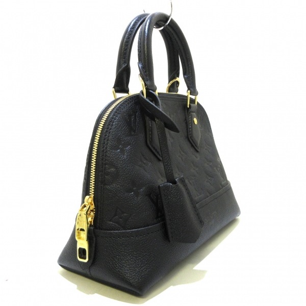 ルイヴィトン LOUIS VUITTON ハンドバッグ M44829 ネオアルマBB モノグラム・アンプラントレザー×グレインレザー ノワール RFID確認済み_画像2