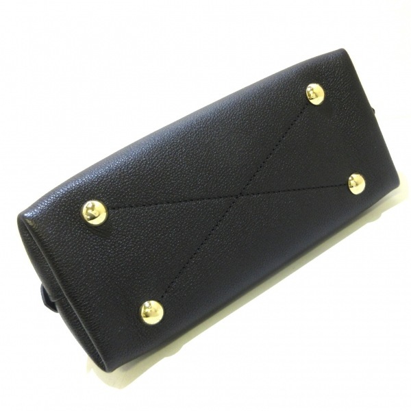 ルイヴィトン LOUIS VUITTON ハンドバッグ M44829 ネオアルマBB モノグラム・アンプラントレザー×グレインレザー ノワール RFID確認済み_画像4