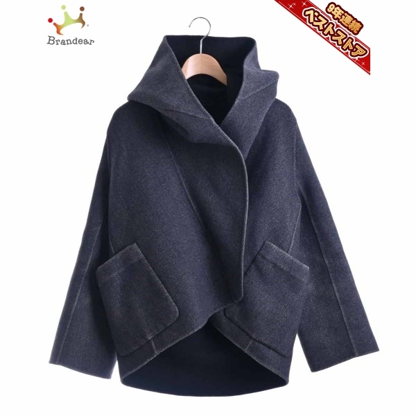 エルメス HERMES サイズ34 S - ダークグレー レディース 長袖/カシミヤ