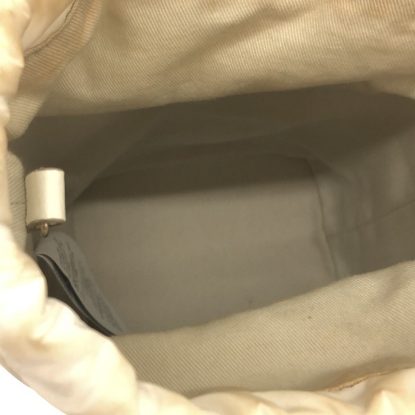 メゾンマルジェラ Maison Margiela トートバッグ S61WG0035 5AC バケットバッグ レザー×化学繊維 白 レディース バッグ_画像6