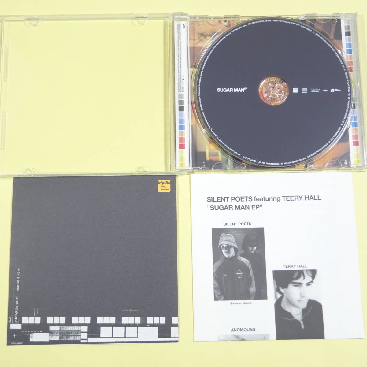 ◆CD　SILENT POETS FEATURING TERRY HALL / SUGAR MAN EP　日本盤　エレクトロ　ハウス_画像3
