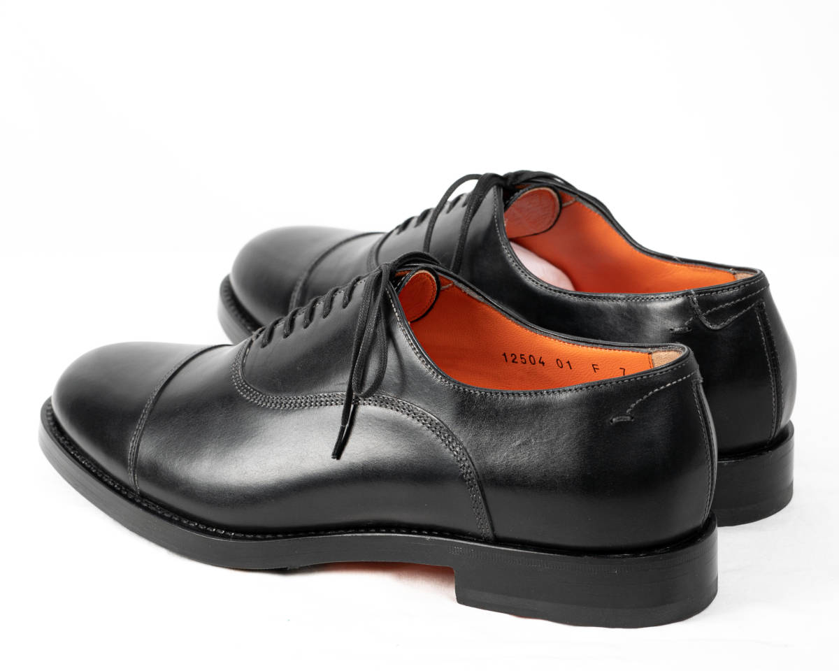 新品【Santoni】サントーニ 7 ストレートチップ / クロケット