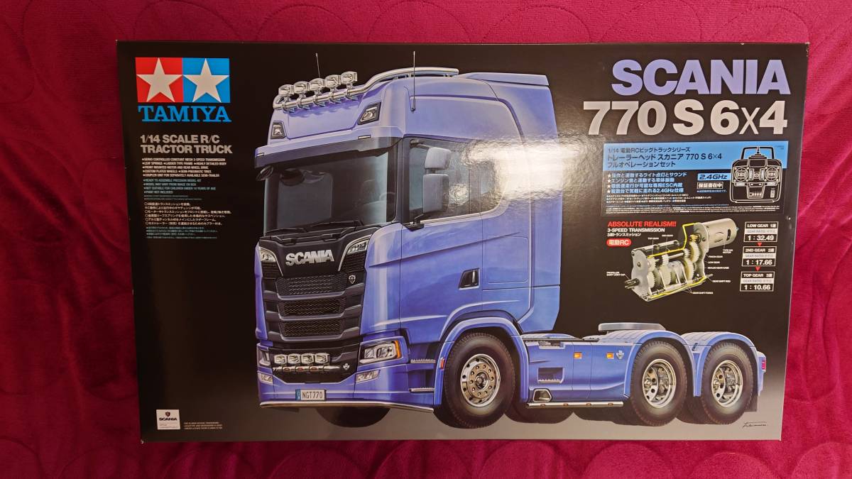 1/14タミヤ SCANIA770S 6×4 未開封 RCトラック equaljustice.wy.gov