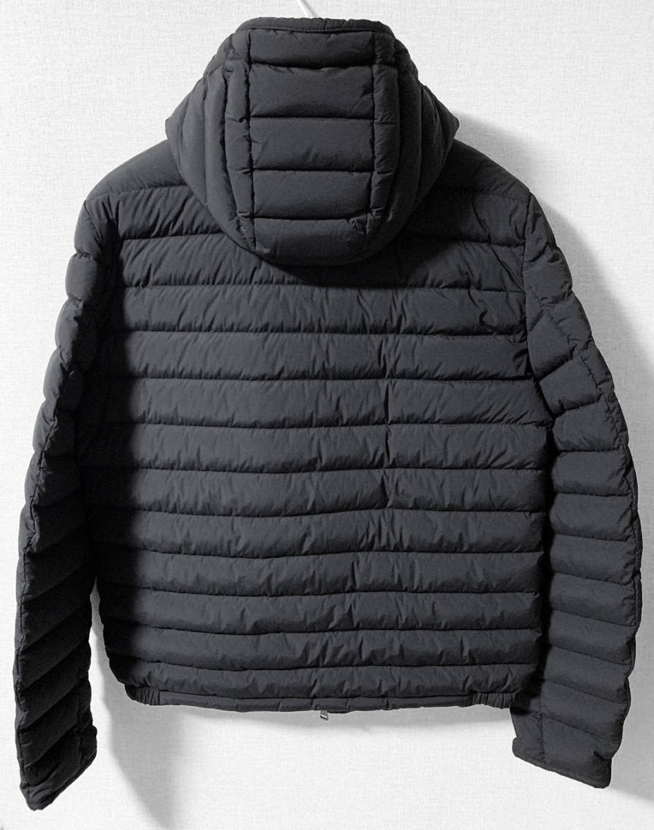 バーニーズニューヨーク限定 EXCLUSIVE MODEL MONCLER GABIN モンクレール ギャバン マット ストレッチ ダウンジャケット  ブラック サイズ5