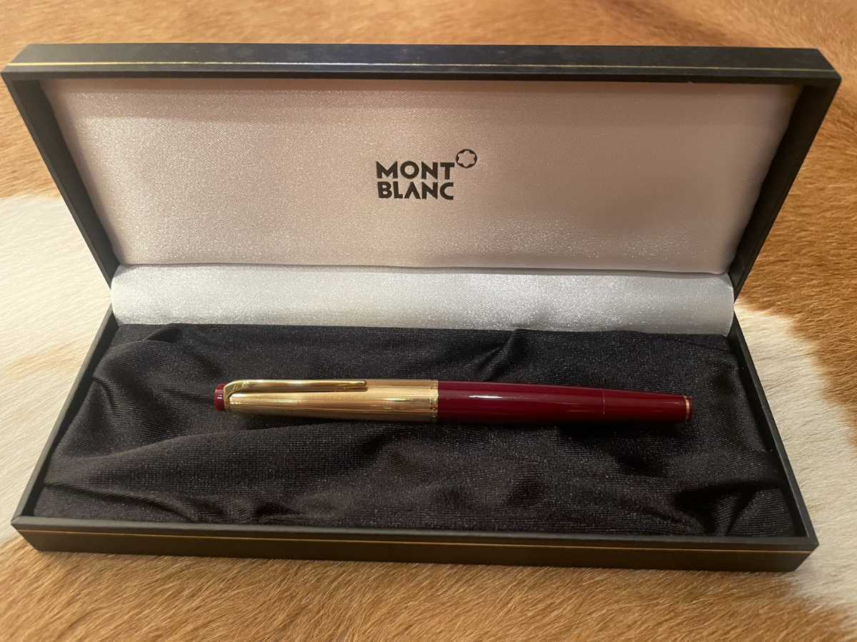 モンブラン MONTBLANC マイスターシュティック ボルドー 吸入式-