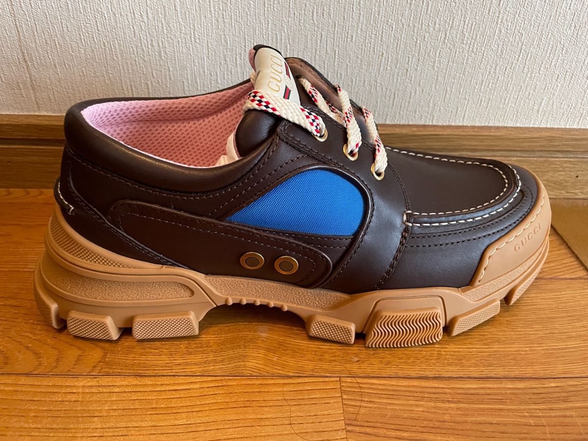 12月スーパーSALE 15%OFF】 GUCCI BOATREK ダット ローカット
