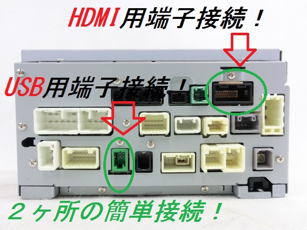 トヨタ純正ナビ用 USB/HDMI入力端子 - texturefabrik.com
