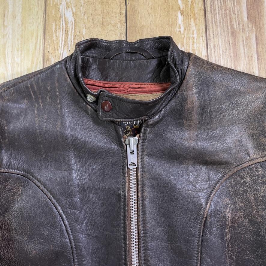 ヴィンテージ！ビッグサイズ40！激レアカラーホワイト！ショット641立ち襟 2025年最新】白 schott 641の人気アイテム - メルカリ