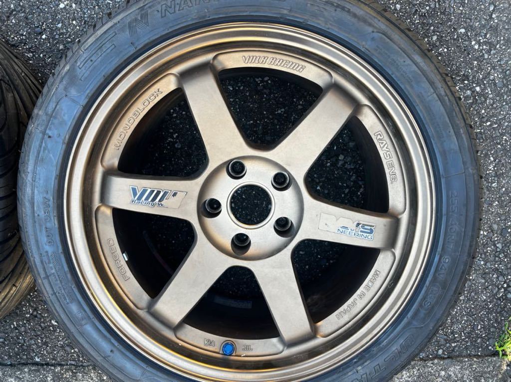 年末のプロモーション特価! 1円スタート 希少サイズ RAYS Volk Racing