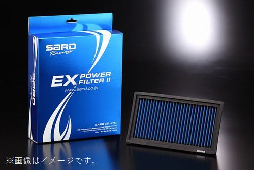 個人宅発送可能 SARD サード EX POWER FILTER 2 パワー フィルター EX2-L02 エアクリーナー (63042)_画像1