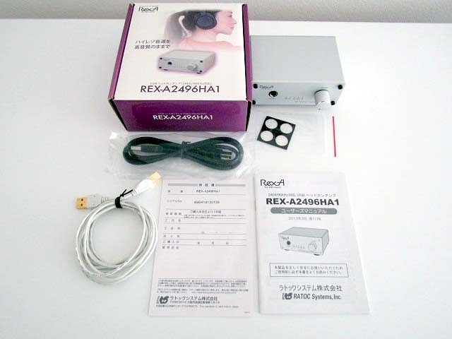 【ラッピング無料】 ラトックシステム REX-A2496HA1 24bit・96kHz対応 USBヘッドホンアンプ その他 【ラッピング無料】 ラトックシステム REX-A2496HA1 24bit・96kHz対応 USBヘッドホンアンプ その他