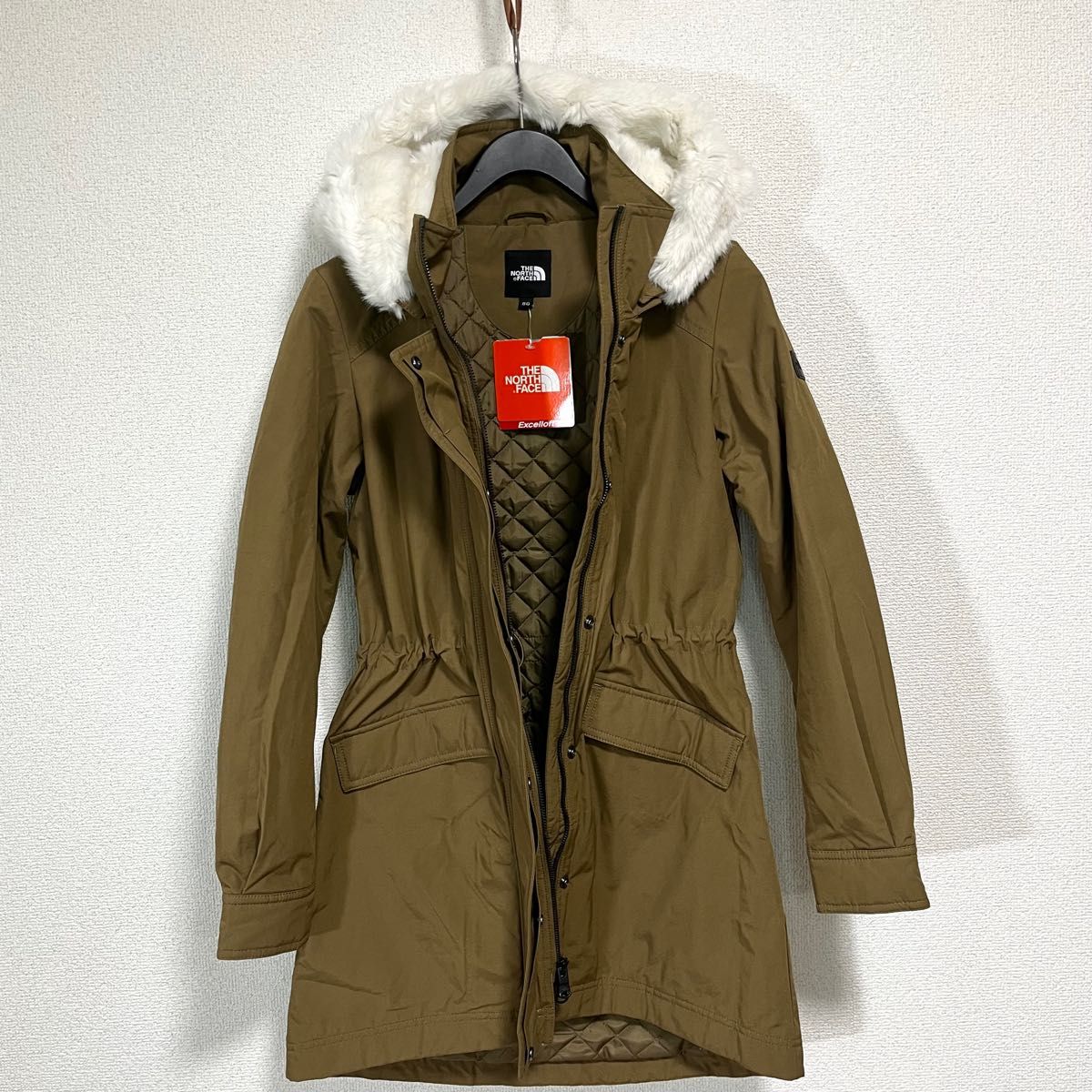 新品特価!人気 ノースフェイス 中綿マウンテンコート フード着脱可 レディースXS エクセルロフト THE NORTH FACE