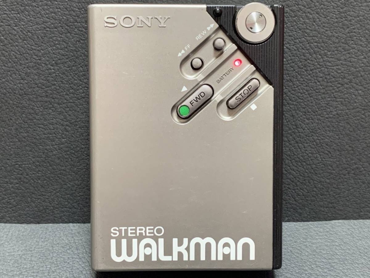 当時物 古い 通電確認 ソニー WM-2 ウォークマン2 2代目 SONY WALKMAN ポータブル カセットプレーヤー 80's 80年代  昭和レトロ
