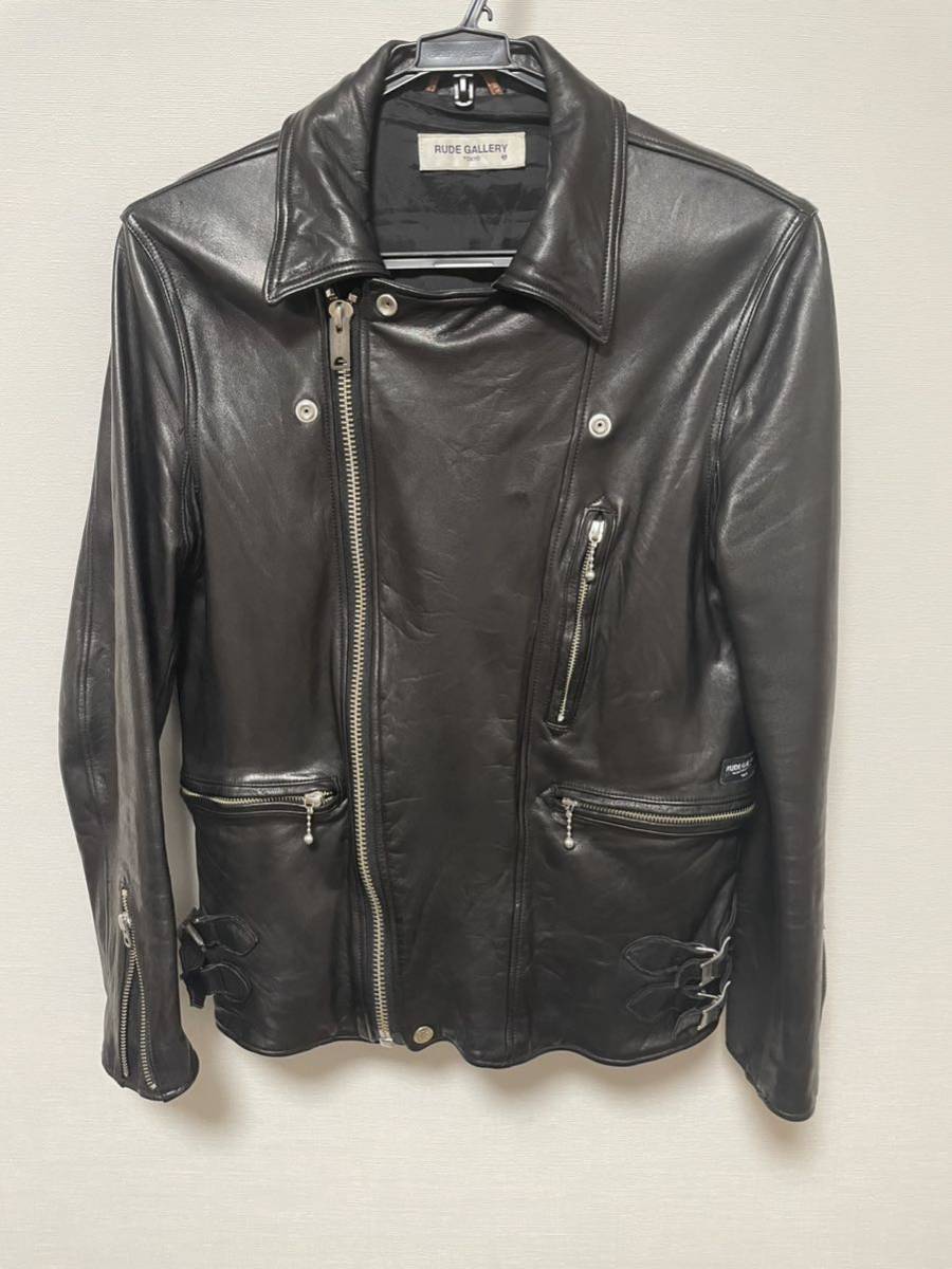 ヤフオク! - RUDEGALLERY RUDE ダブルライダース レ...