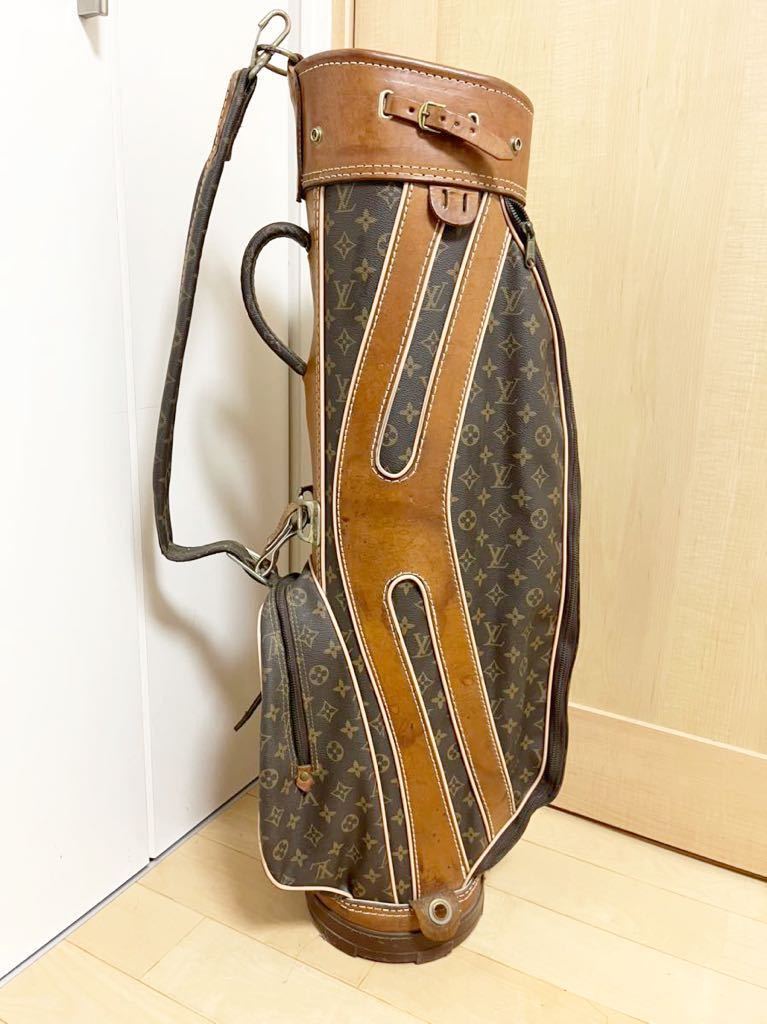 ルイヴィトン ゴルフバッグ キャディバッグ モノグラム LV 希少 www