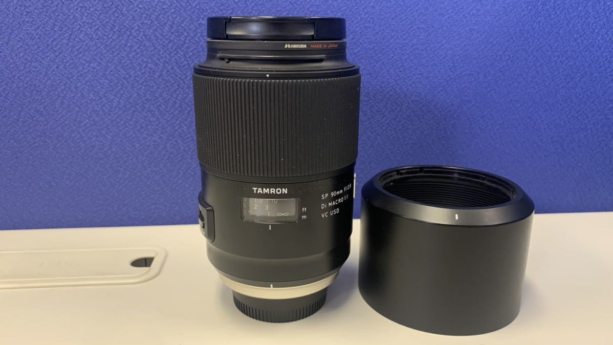 TAMRON SP90mm F2.8 Di MACRO 1:1 VC USD ニコン用 フルサイズ対応