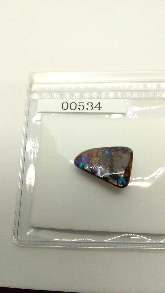 No.534 ボルダーオパール大 遊色効果 シリカ球 10月の誕生石 天然石 ルース 蛋白石jewelry opal ジュエリー 宝石_画像8