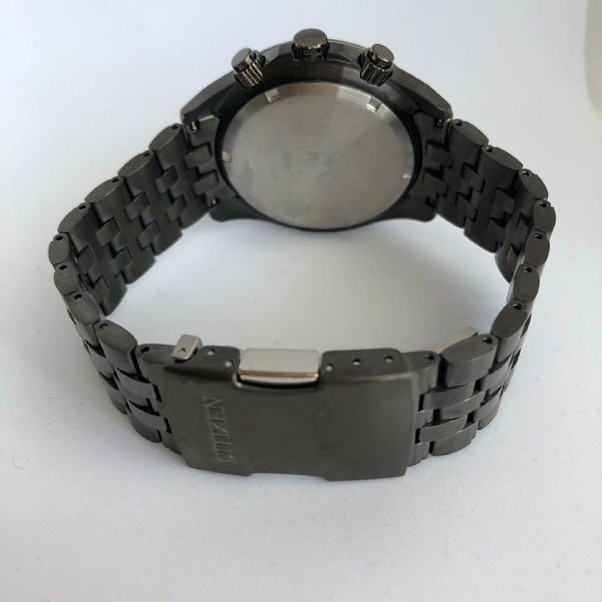 新品】シチズン CITIZEN Eco-Driveエコドライブ クロノグラフ