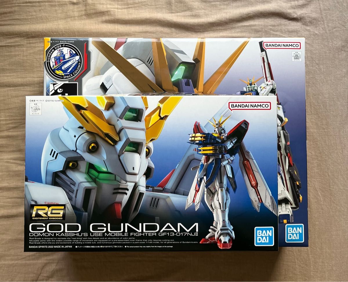 新作販売 RG 1 144 Hi-νガンダム ゴッドガンダム セット fawe.org