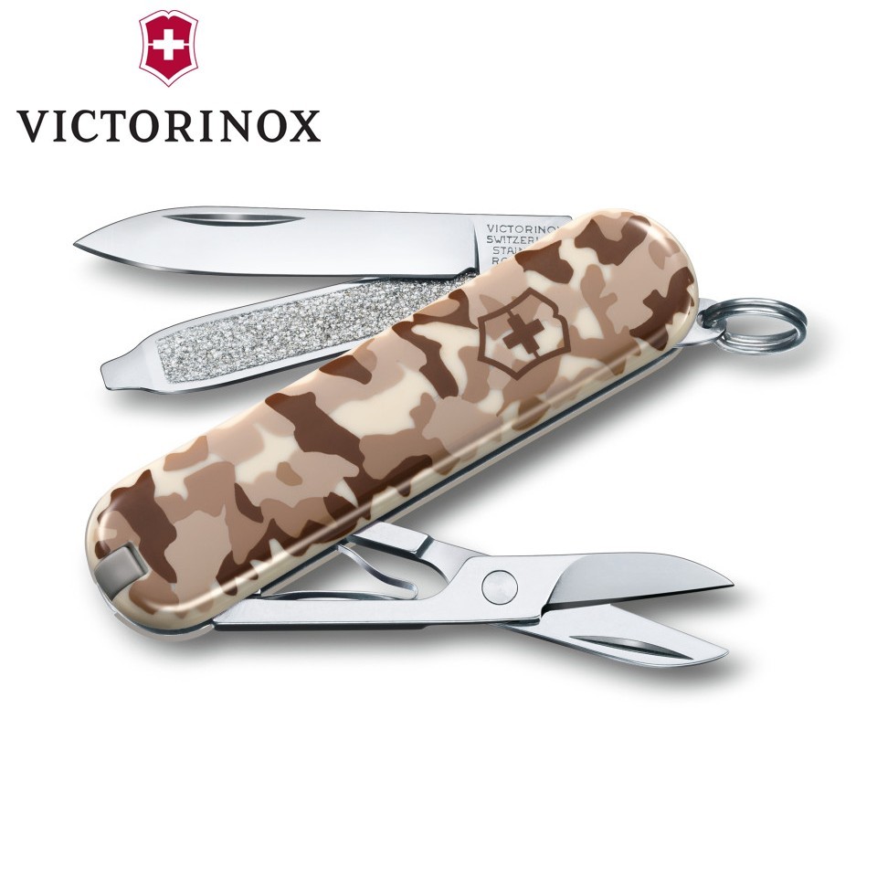 VICTORINOX アーミーナイフ クラシック SD 迷彩 [ デザートカモ ] Victorinox マルチツール_画像1