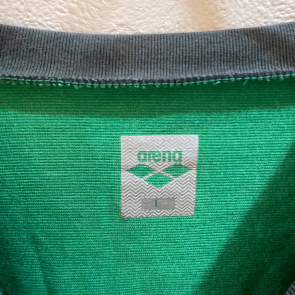 ARENA/アリーナ 半袖 Tシャツ グリーン 緑 メンズ L_画像5