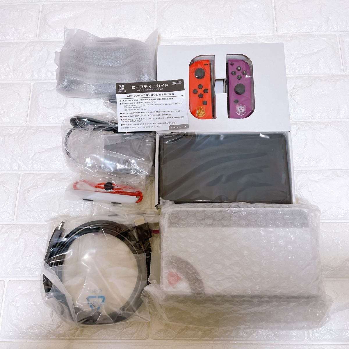 Nintendo Switch 本体 スカーレット バイオレットエディション スイッチ ポケモン 有機el 新品 未使用 箱無し