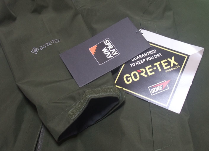  Sprayway Fionn レディース ゴアテックス ジャケット Gore-tex レイン 女性用 合羽 緑 グリーン 送料無料 匿名配送 未使用