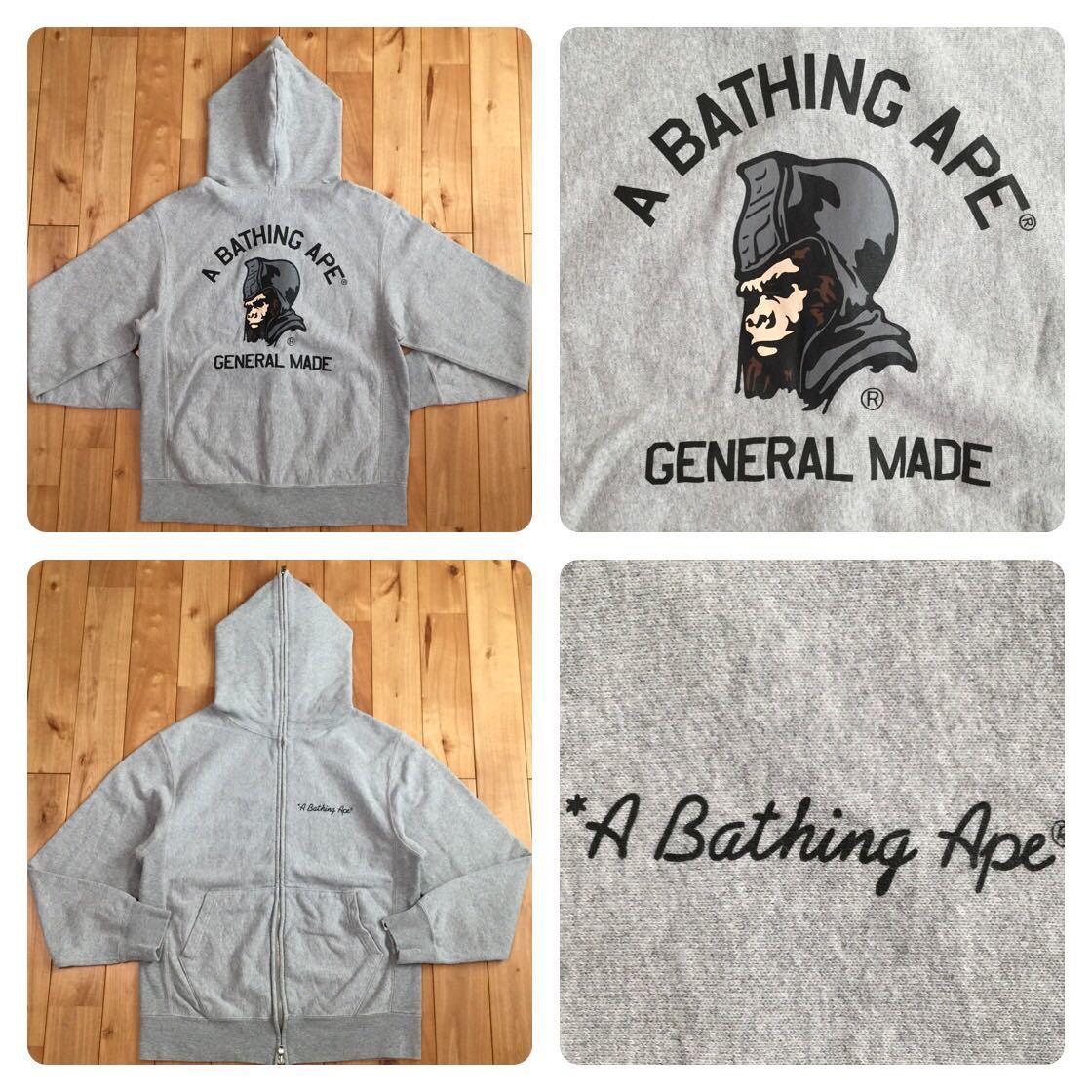 激安価格の ベイプ エイプ hoodie zip full BAPE ape bathing a