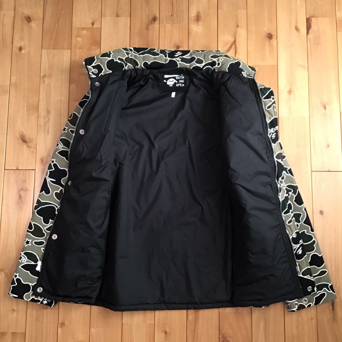 Sta camo M65 ナイロン ミリタリー ジャケット Lサイズ a bathing ape BAPE jacket エイプ ベイプ アベイシングエイプ psyche 迷彩 j10d_画像6