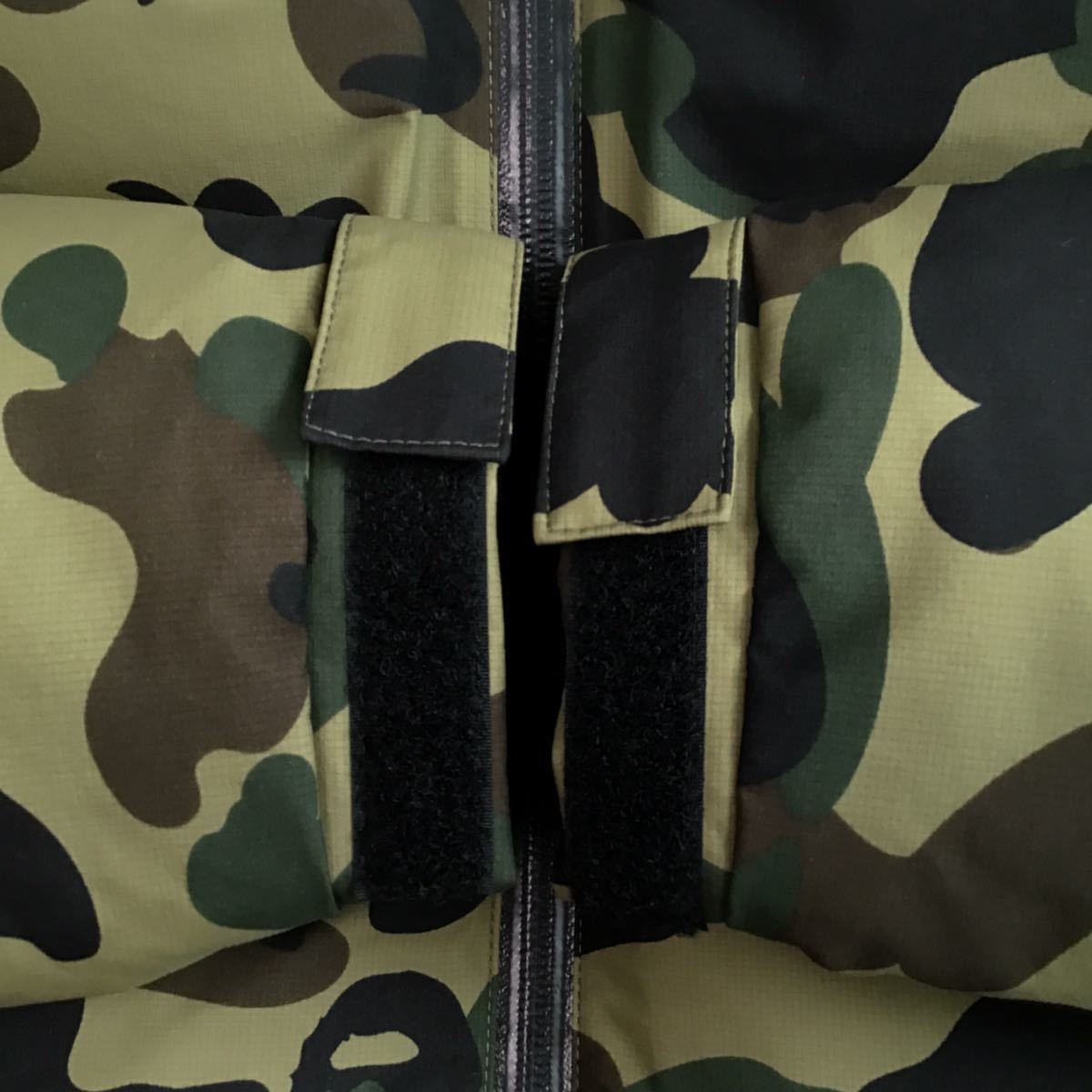 GORE TEX ダウンジャケット Sサイズ 1st camo green down jacket a bathing ape bape エイプ ベイプ アベイシングエイプ 迷彩 m21019_画像5