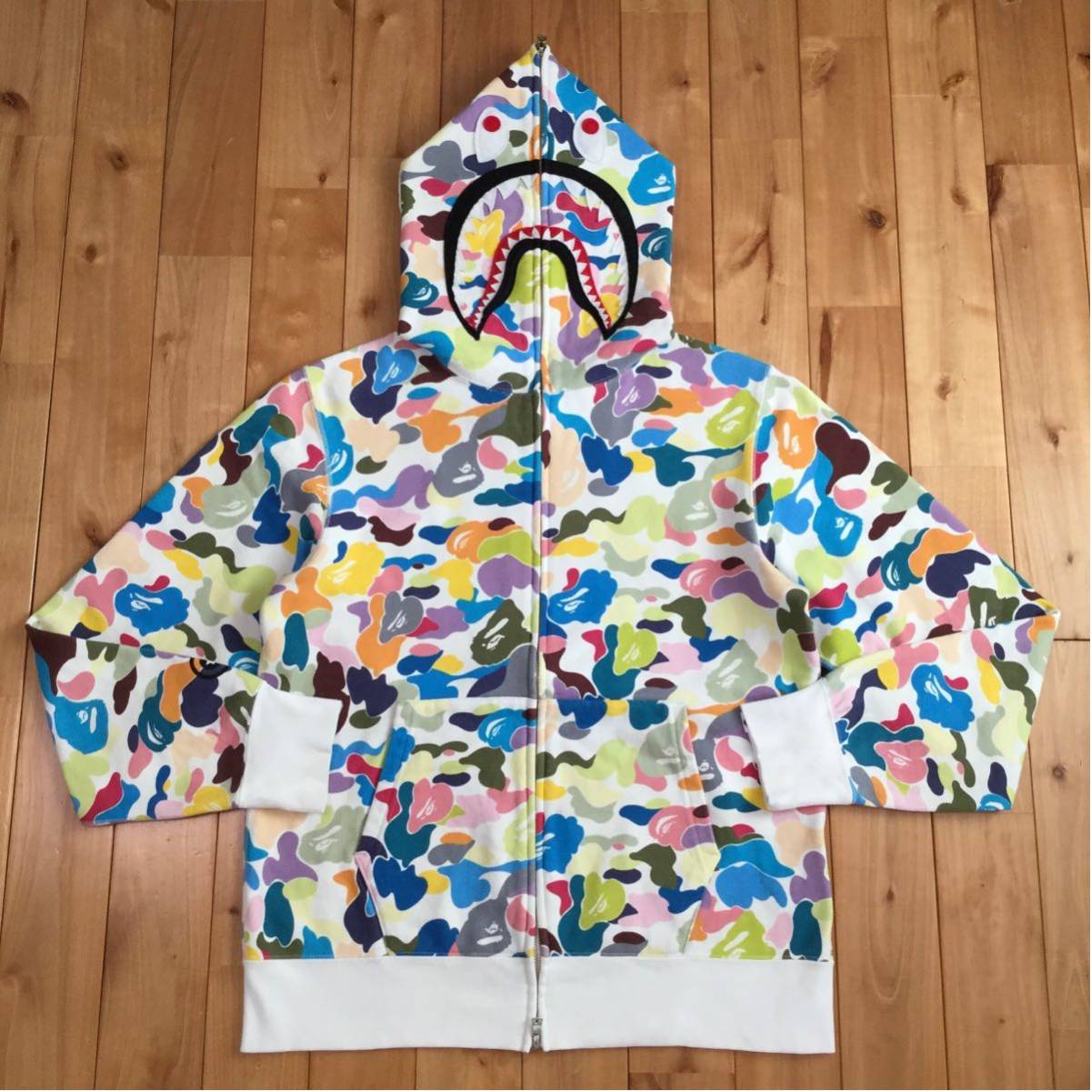 マルチカモ シャークパーカー Lサイズ shark full zip hoodie a