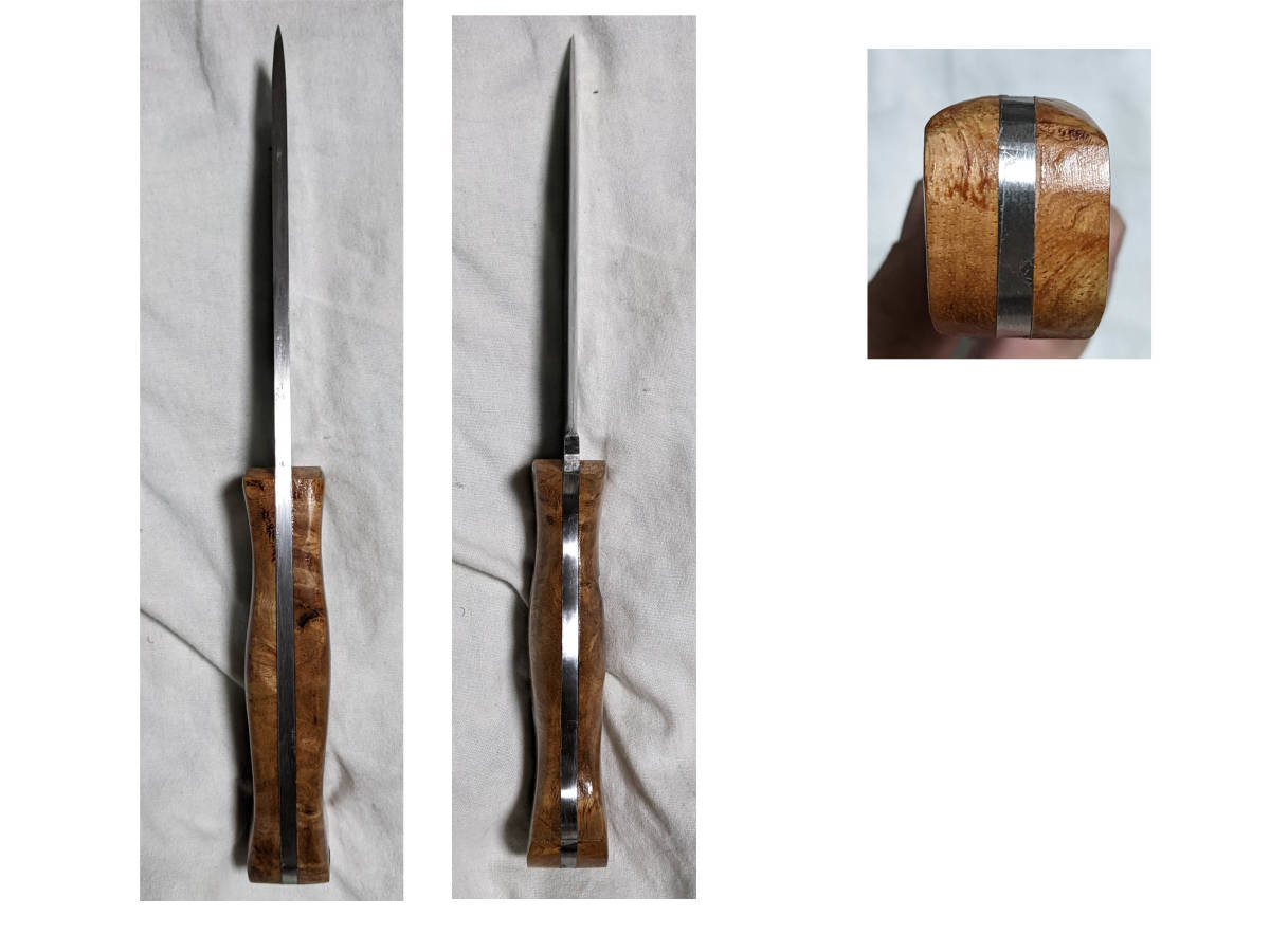 cpm 3v に匹敵,D2鋼の2倍性能 日立金属SLD-MAGIC製ナイフ cpm 3v に匹敵,D2鋼の2倍性能 日立金属SLD-MAGIC製ナイフ