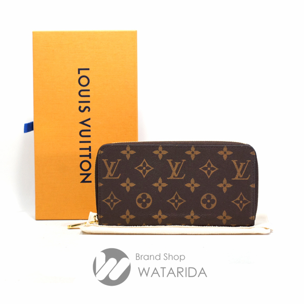 ルイヴィトン Louis Vuitton 財布 ジッピー ウォレット M42616 モノグラム 新型 保存袋・箱付 送料無料_画像8