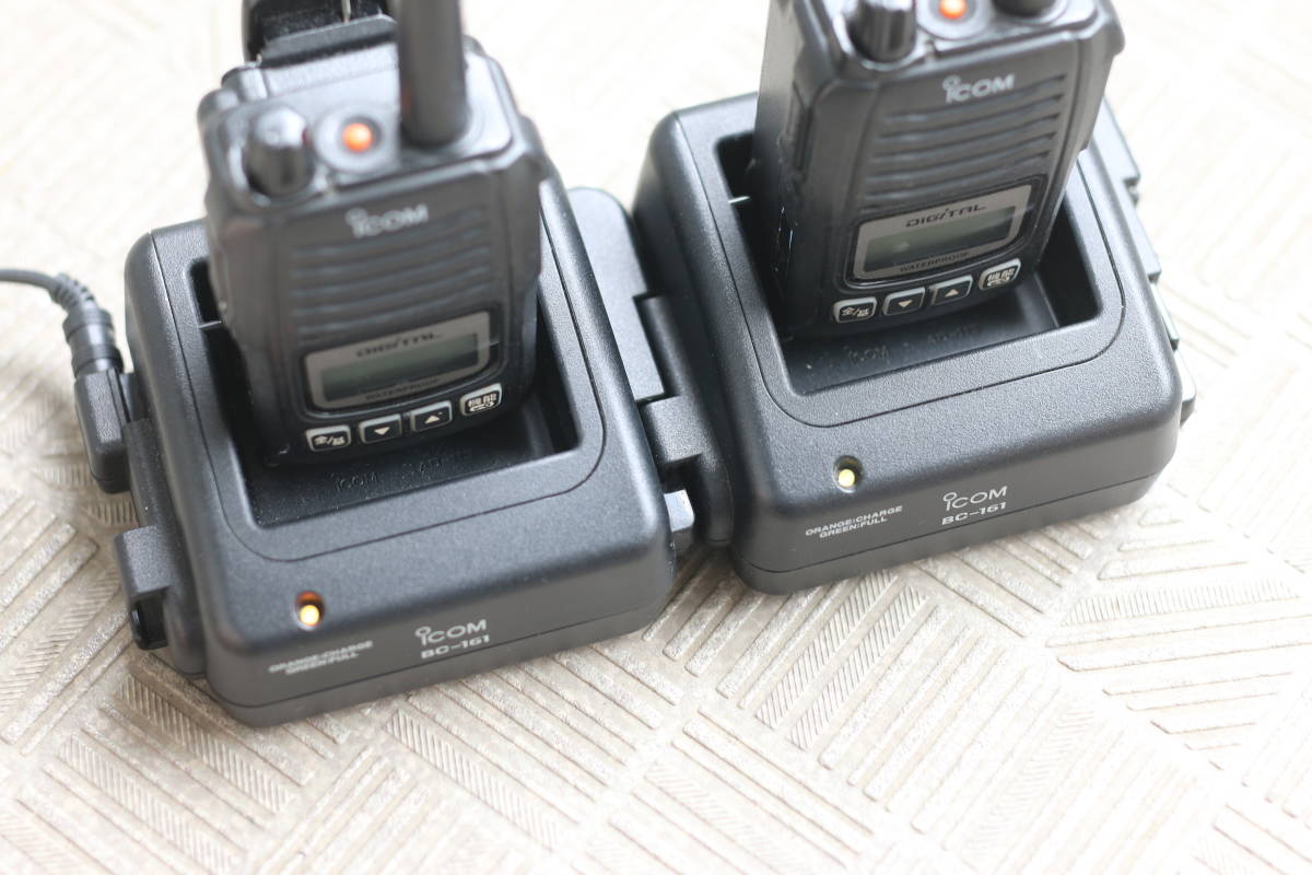 動作OK】2台セット アイコム ICOM デジタル簡易無線機 IC-DU65C 免許局