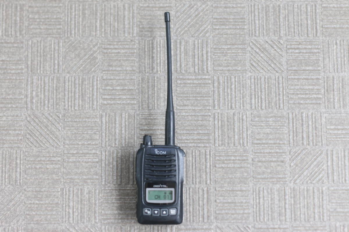 【動作OK】アイコム ICOM デジタル簡易無線機 IC-DU65B 廃局済み 標準バッテリー 防水 5W 業務仕様