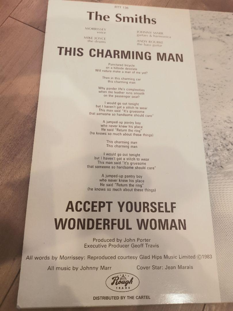 超名曲 THE SMITHS『This Charming Man』12レコード