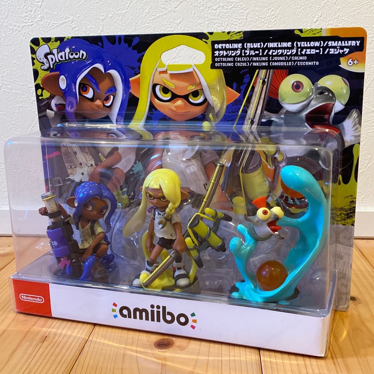 【新品未開封・入手困難】スプラトゥーン3 amiibo トリプルセット